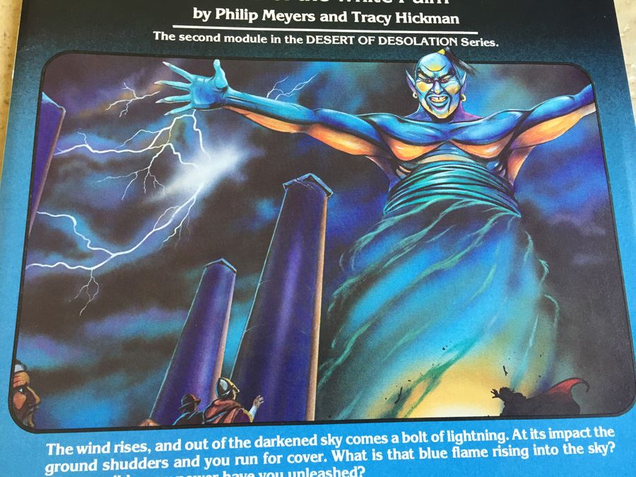 Oasis of the White Palm (Advanced Dungeons & Dragons Fantasy Adventure, Module I4 / Desert of Desolation Series, No. 9053) - 1983 TSR [Photo 4]