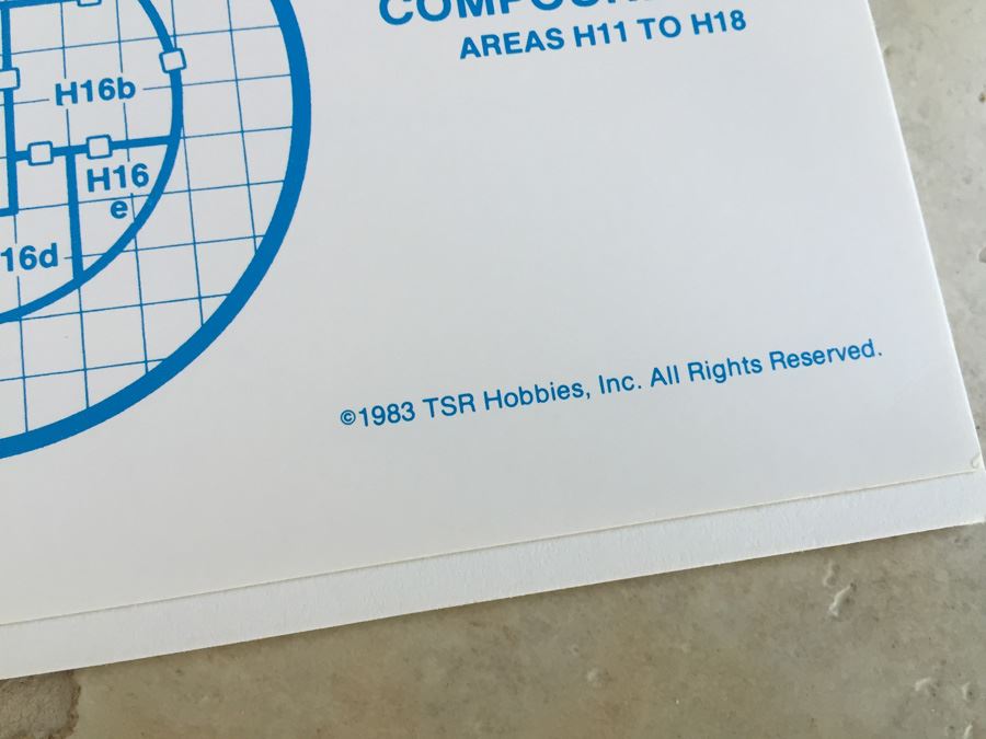 Oasis of the White Palm (Advanced Dungeons & Dragons Fantasy Adventure, Module I4 / Desert of Desolation Series, No. 9053) - 1983 TSR [Photo 8]