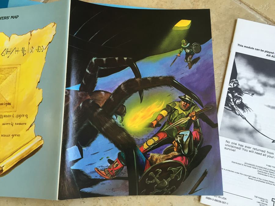 Pharaoh: Advanced Dungeons & Dragons Fantasy Adventure Module (Module I3 for Characters Levels 5-7)  - 1982 TSR [Photo 9]