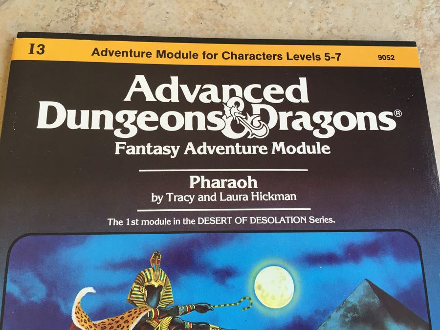 Pharaoh: Advanced Dungeons & Dragons Fantasy Adventure Module (Module I3 for Characters Levels 5-7)  - 1982 TSR [Photo 2]