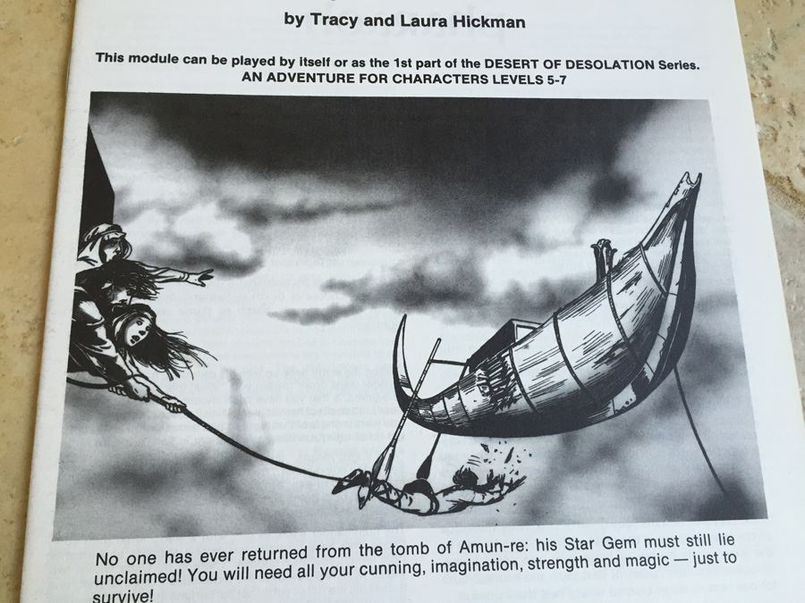Pharaoh: Advanced Dungeons & Dragons Fantasy Adventure Module (Module I3 for Characters Levels 5-7)  - 1982 TSR [Photo 12]