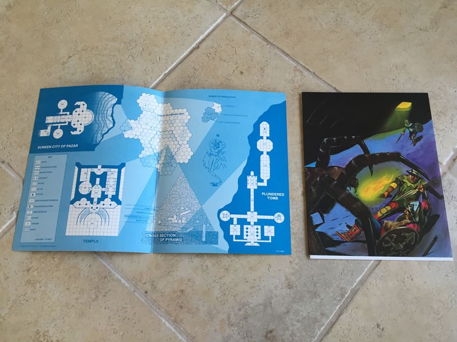 Pharaoh: Advanced Dungeons & Dragons Fantasy Adventure Module (Module I3 for Characters Levels 5-7)  - 1982 TSR [Photo 3]