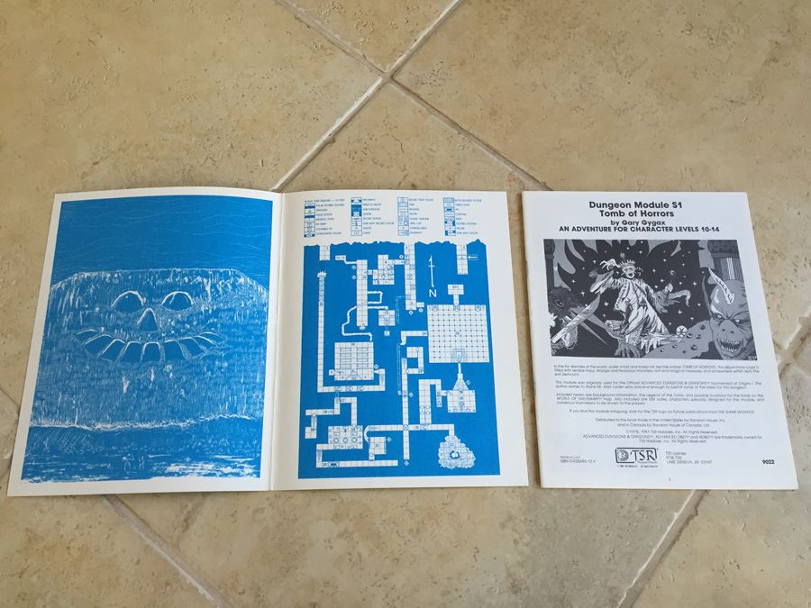 Tomb of Horrors (Advanced Dungeons & Dragons Module S1) 1978 TSR [Photo 3]