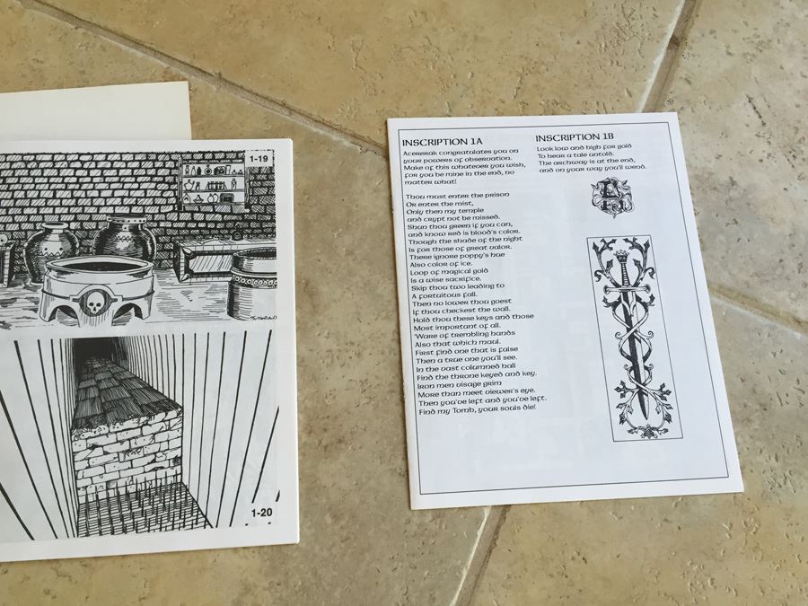 Realms of Horror (Advanced Dungeons and Dragons Module S1-4) 1987 TSR [Photo 14]