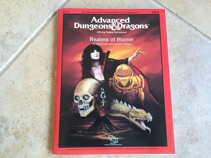 Realms of Horror (Advanced Dungeons and Dragons Module S1-4) 1987 TSR