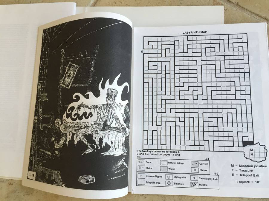 Realms of Horror (Advanced Dungeons and Dragons Module S1-4) 1987 TSR [Photo 12]