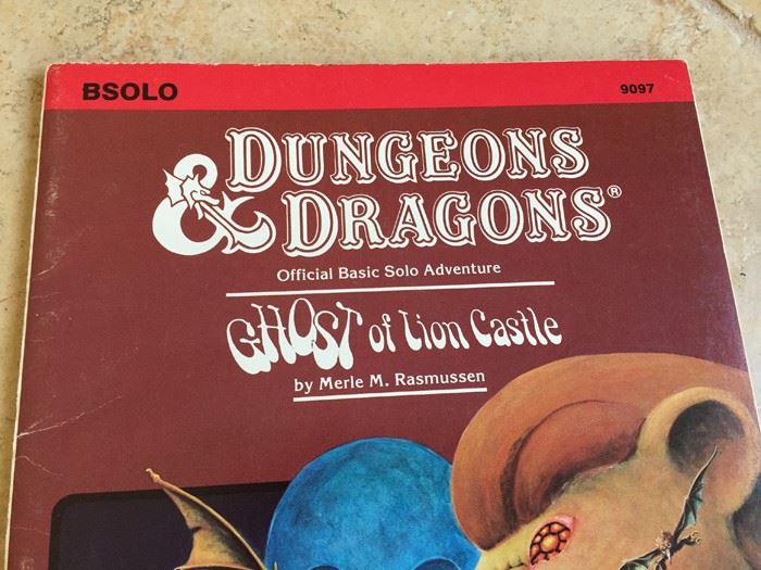 Ghost of Lion Castle (Dungeons & Dragons module BSOLO) 1984 TSR [Photo 2]