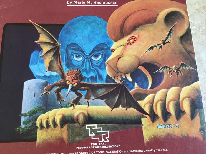 Ghost of Lion Castle (Dungeons & Dragons module BSOLO) 1984 TSR [Photo 4]