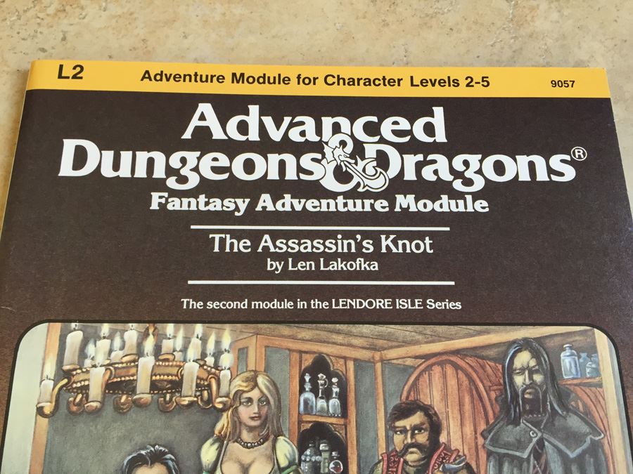 The Assassin's Knot (Advanced Dungeons & Dragons Module L2) TSR 1983 [Photo 2]