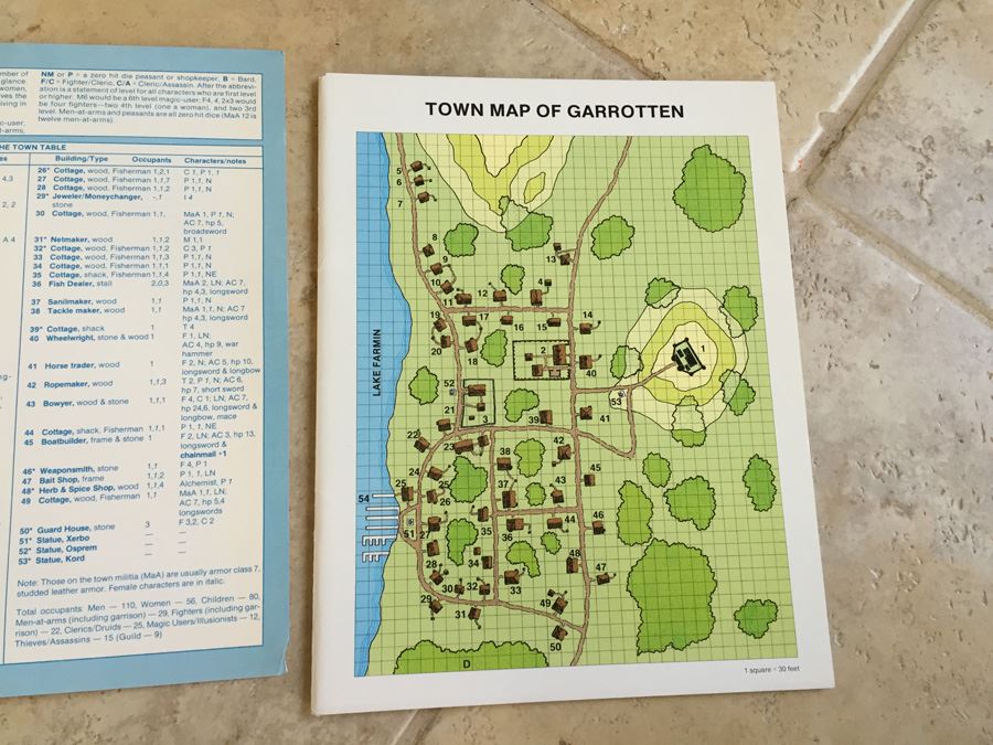 The Assassin's Knot (Advanced Dungeons & Dragons Module L2) TSR 1983 [Photo 7]