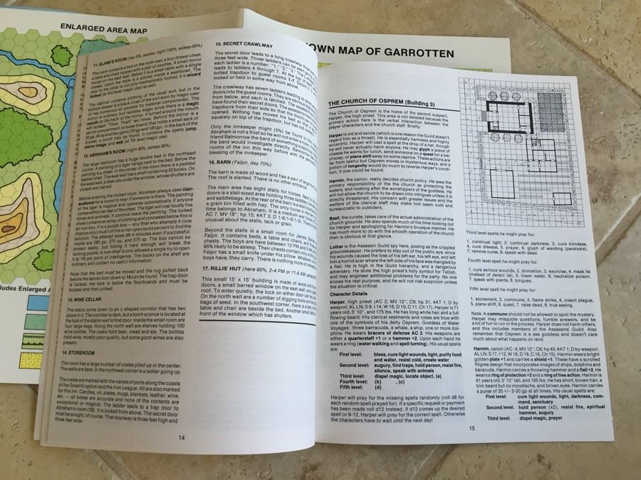 The Assassin's Knot (Advanced Dungeons & Dragons Module L2) TSR 1983 [Photo 14]