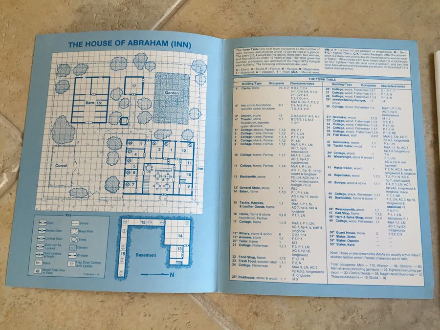 The Assassin's Knot (Advanced Dungeons & Dragons Module L2) TSR 1983 [Photo 6]