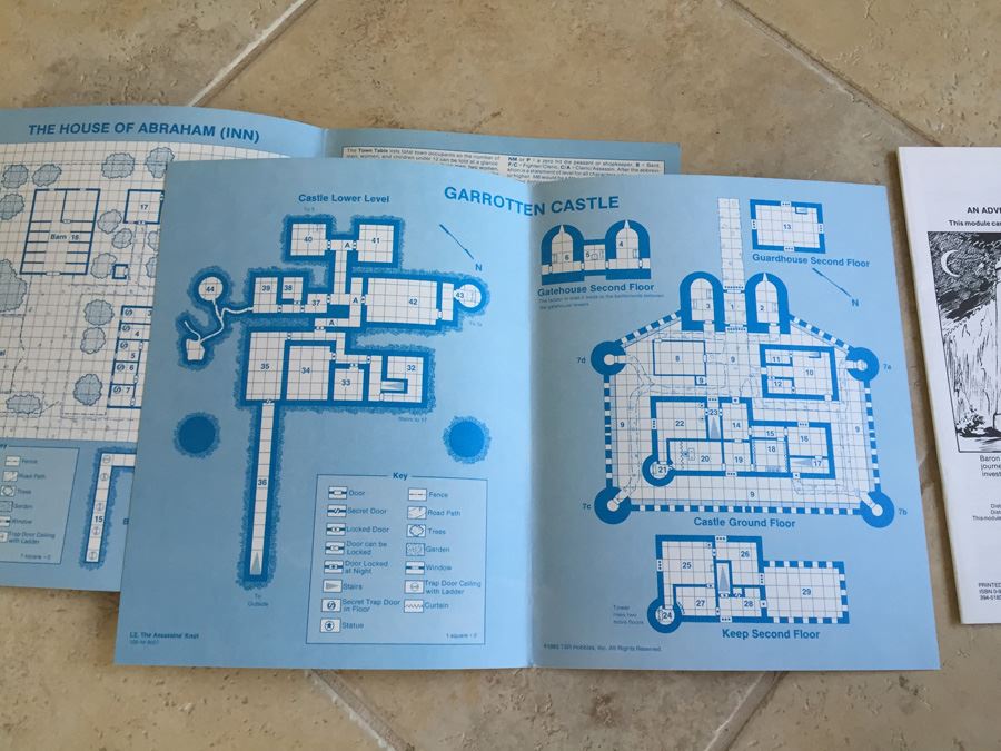 The Assassin's Knot (Advanced Dungeons & Dragons Module L2) TSR 1983 [Photo 8]