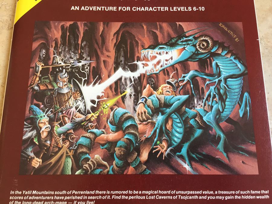 The Lost Caverns of Tsojcanth (Advanced Dungeons & Dragons Module S4) TSR 1983 [Photo 4]