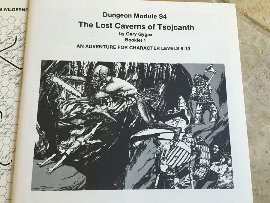 The Lost Caverns of Tsojcanth (Advanced Dungeons & Dragons Module S4) TSR 1983 [Photo 8]