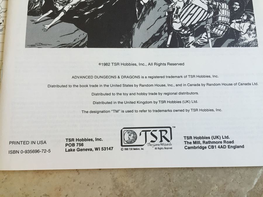 The Lost Caverns of Tsojcanth (Advanced Dungeons & Dragons Module S4) TSR 1983 [Photo 9]