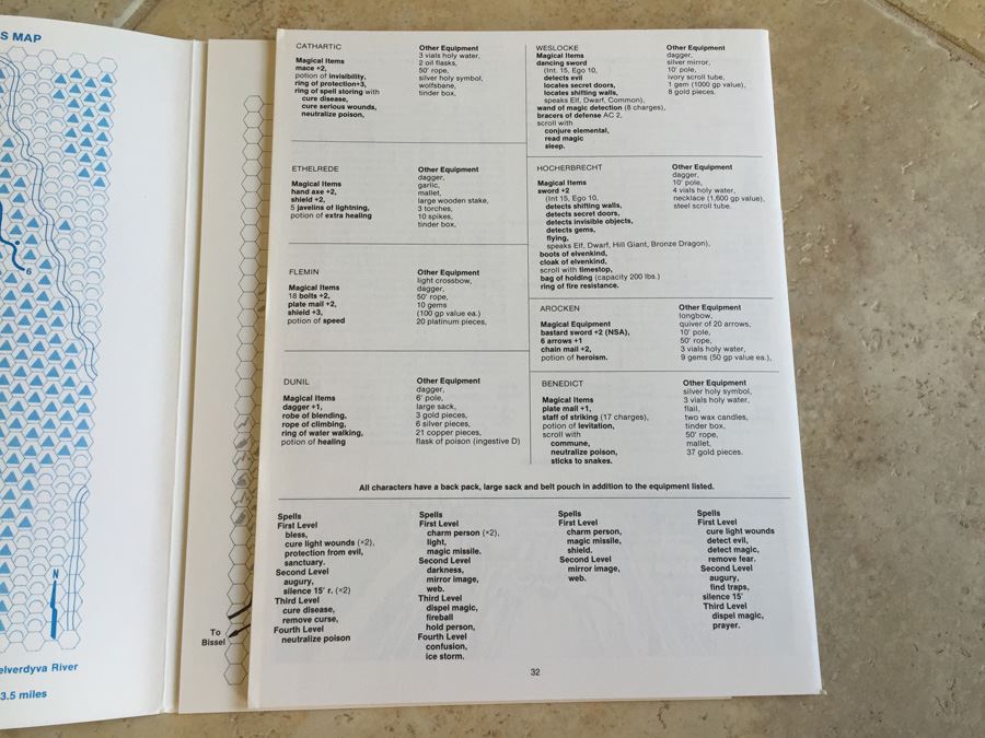 The Lost Caverns of Tsojcanth (Advanced Dungeons & Dragons Module S4) TSR 1983 [Photo 11]