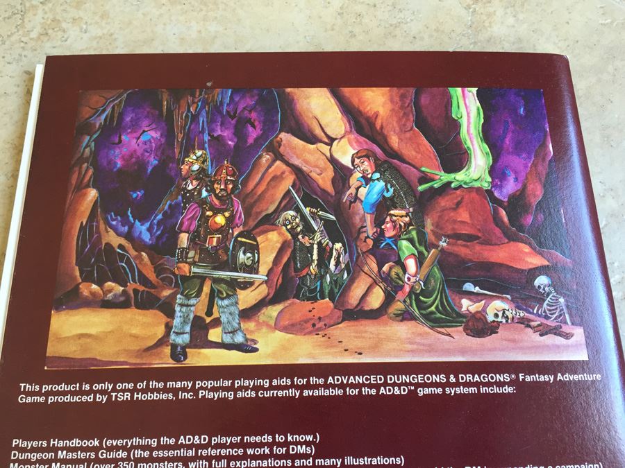 The Lost Caverns of Tsojcanth (Advanced Dungeons & Dragons Module S4) TSR 1983 [Photo 13]