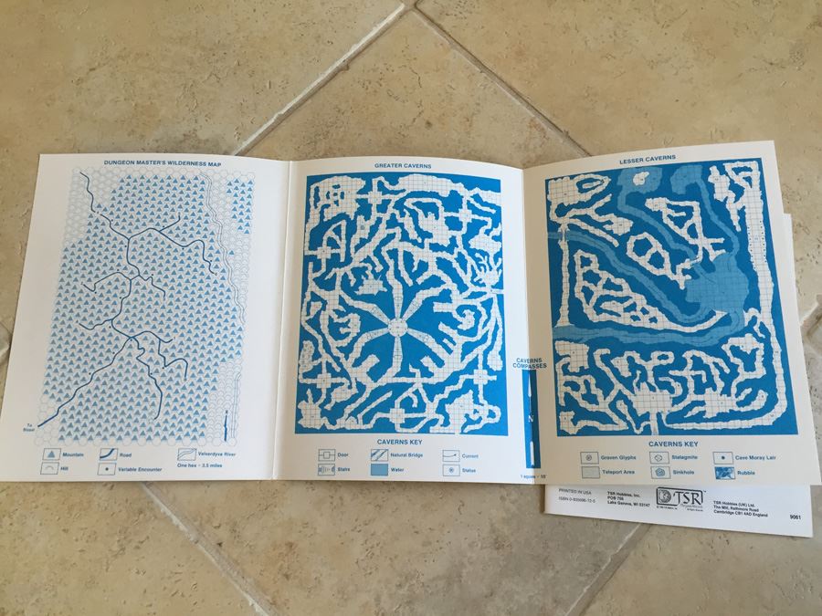 The Lost Caverns of Tsojcanth (Advanced Dungeons & Dragons Module S4) TSR 1983 [Photo 6]
