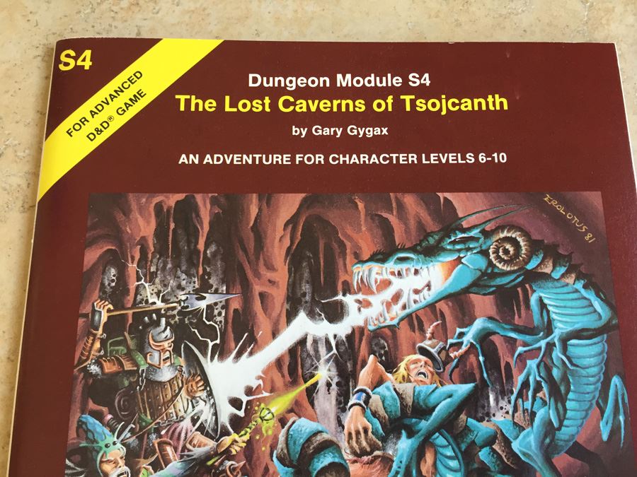 The Lost Caverns Of Tsojcanth (Advanced Dungeons & Dragons Module S4 ...