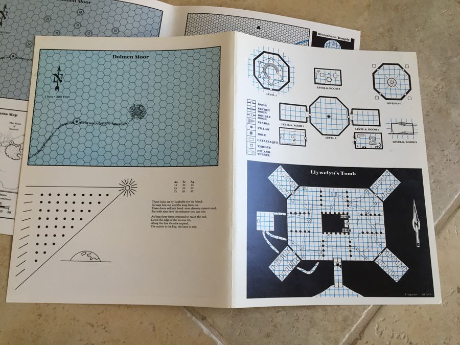 The Bane of Llywelyn (Advanced Dungeons & Dragons module C5) TSR 1985 [Photo 9]