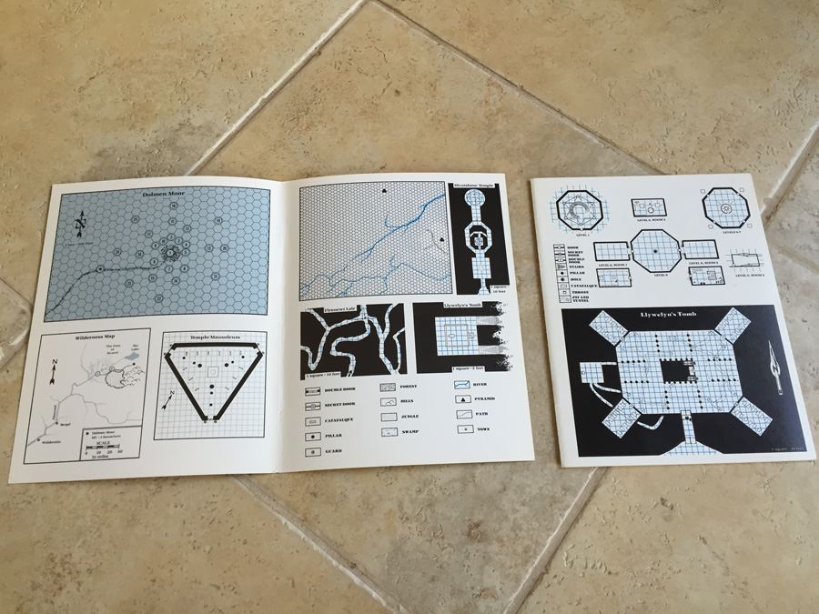 The Bane of Llywelyn (Advanced Dungeons & Dragons module C5) TSR 1985 [Photo 3]