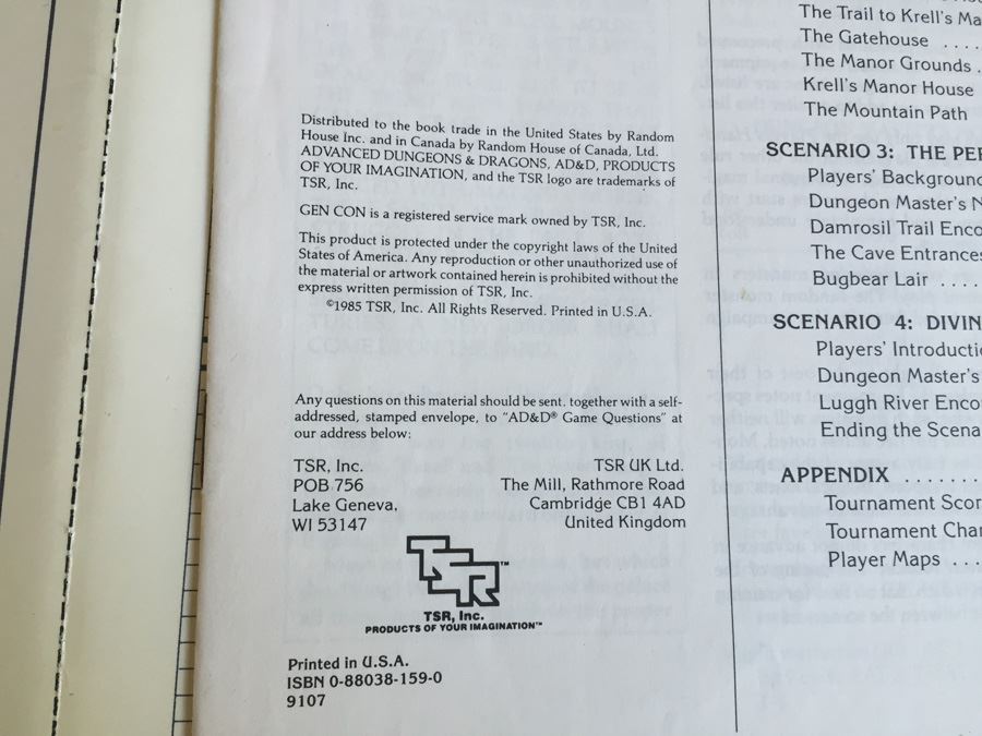 To Find a King (AD&D Fantasy Roleplaying, Module C4) TSR 1985 [Photo 11]