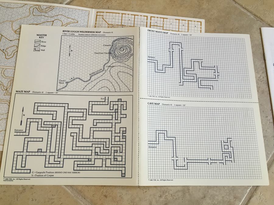 To Find a King (AD&D Fantasy Roleplaying, Module C4) TSR 1985 [Photo 9]