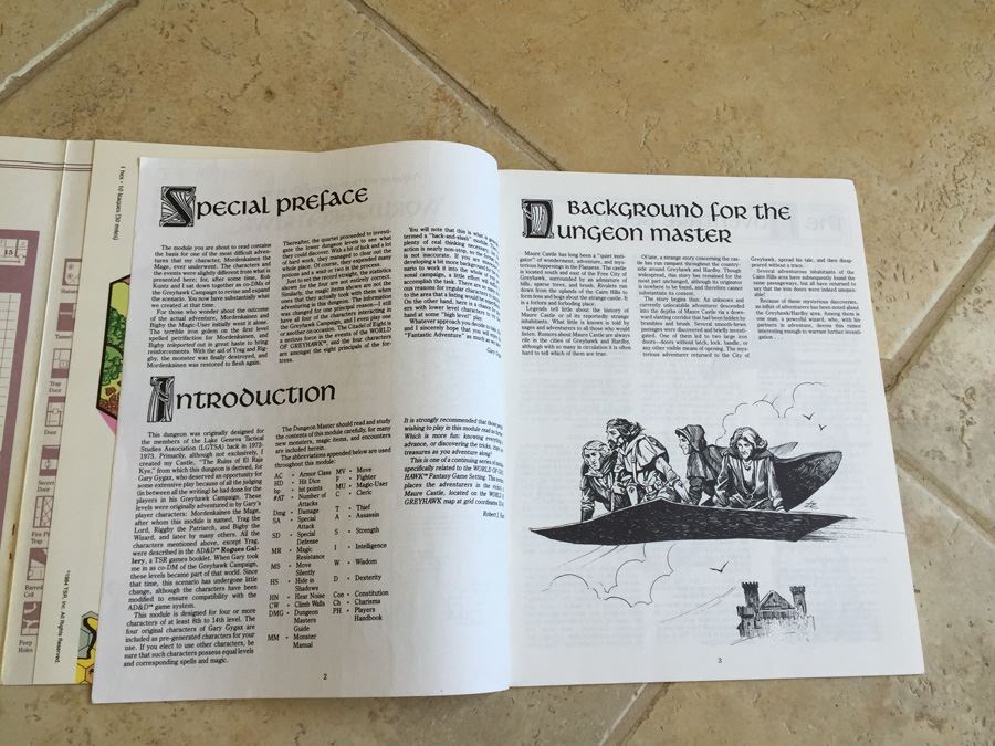 Mordenkainen's Fantastic Adventure (Advanced Dungeons & Dragons Module WG5) TSR 1985 [Photo 10]