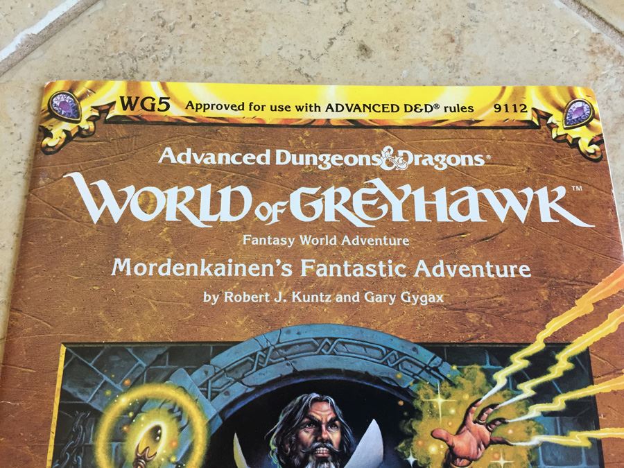 Mordenkainen's Fantastic Adventure (Advanced Dungeons & Dragons Module WG5) TSR 1985 [Photo 2]