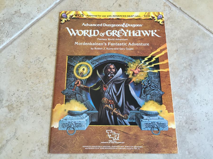 Mordenkainen's Fantastic Adventure (Advanced Dungeons & Dragons Module WG5) TSR 1985 [Photo 1]