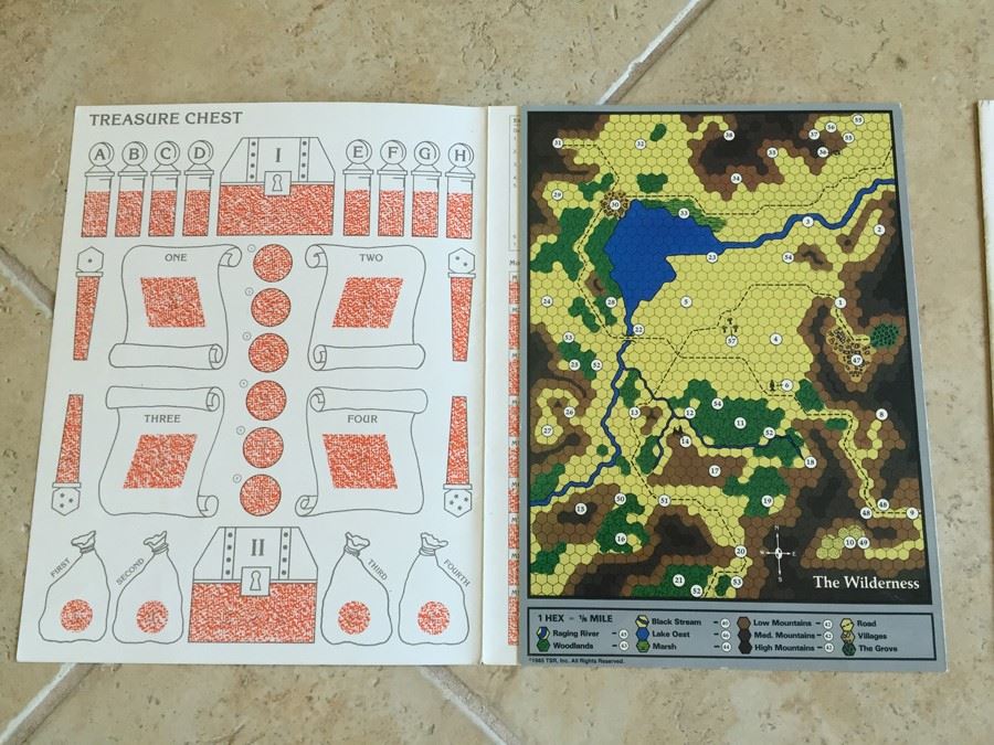 Mystery of the Snow Pearls (Dungeons & Dragons Module CM5) TSR 1985 [Photo 6]