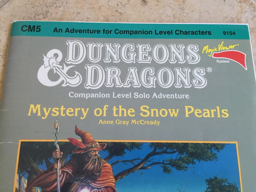 Mystery of the Snow Pearls (Dungeons & Dragons Module CM5) TSR 1985 [Photo 2]