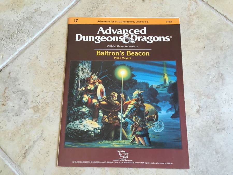 Baltron's Beacon (Advanced Dungeons & Dragons Module I7) TSR 1986 [Photo 1]