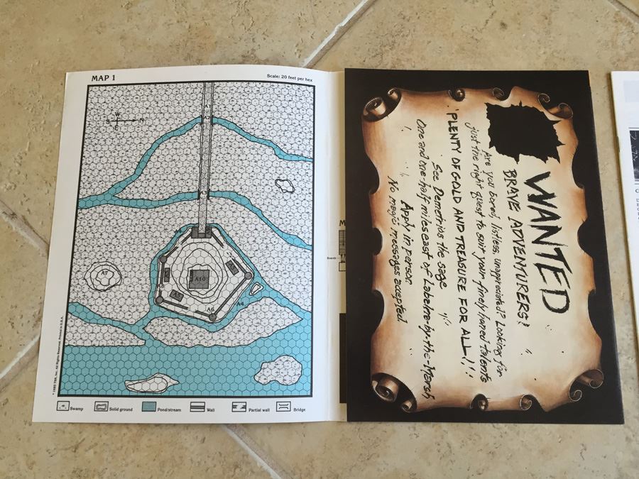 Baltron's Beacon (Advanced Dungeons & Dragons Module I7) TSR 1986 [Photo 6]