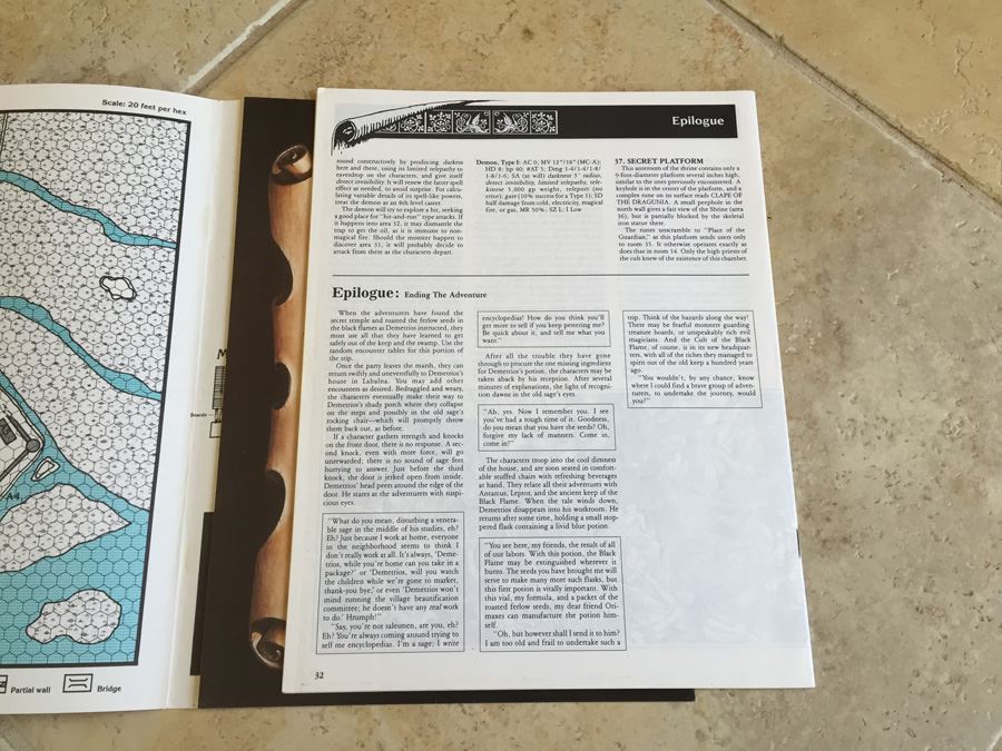 Baltron's Beacon (Advanced Dungeons & Dragons Module I7) TSR 1986 [Photo 11]