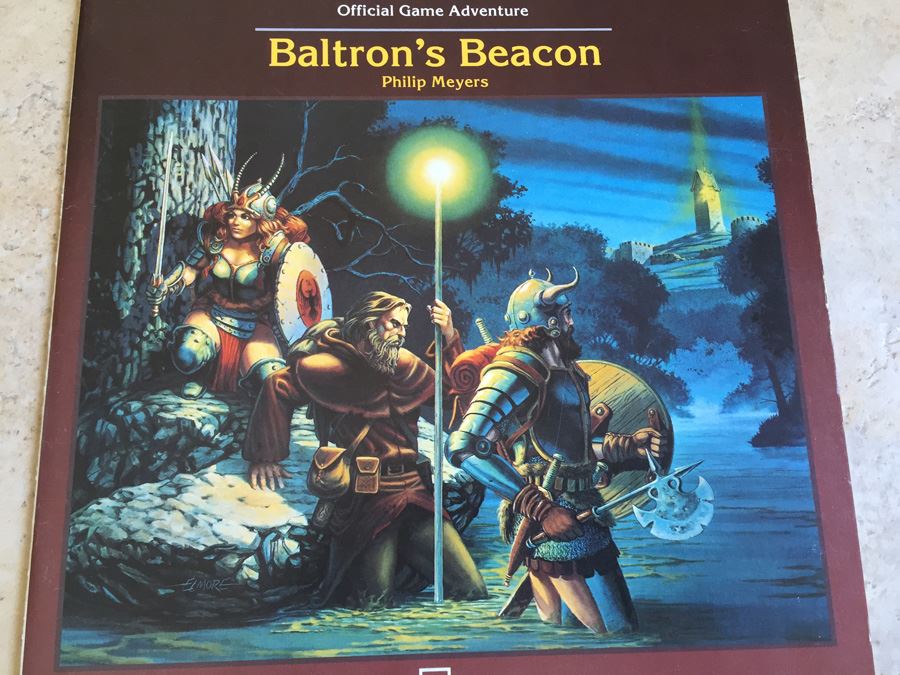 Baltron's Beacon (Advanced Dungeons & Dragons Module I7) TSR 1986 [Photo 4]