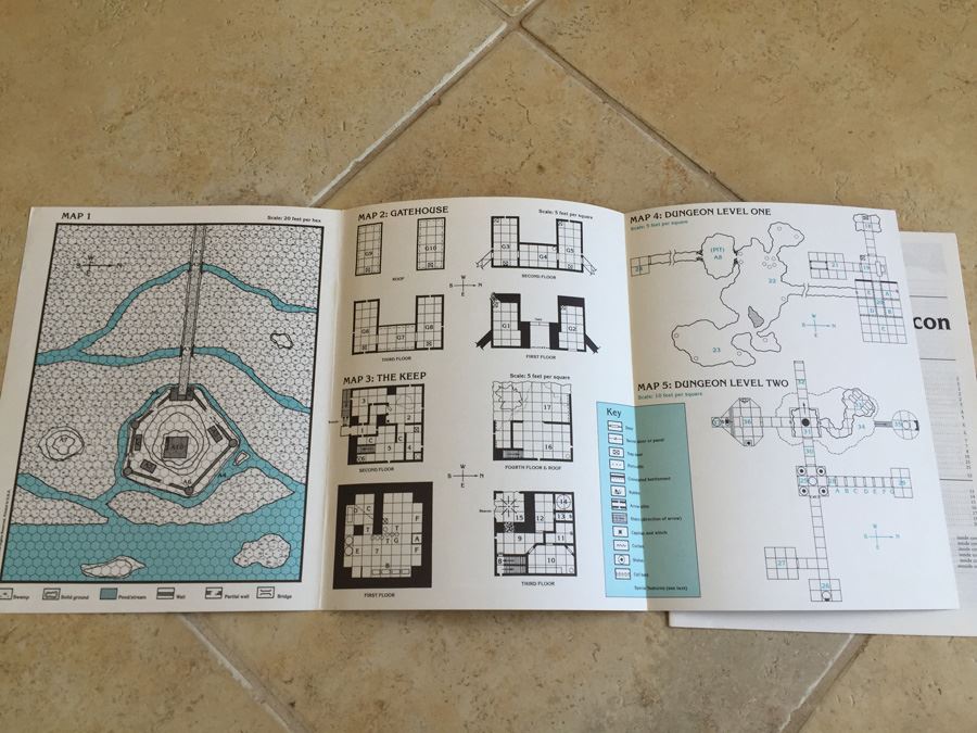 Baltron's Beacon (Advanced Dungeons & Dragons Module I7) TSR 1986 [Photo 7]