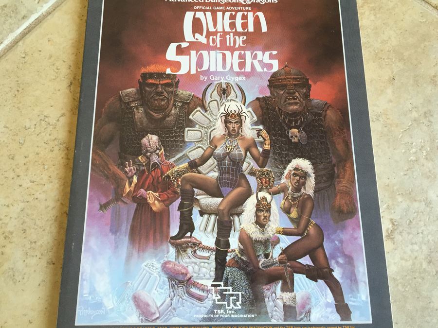 Queen of the Spiders (Advanced Dungeons & Dragons/AD&D Supermodule GDQ1-7) TSR 1986 [Photo 4]