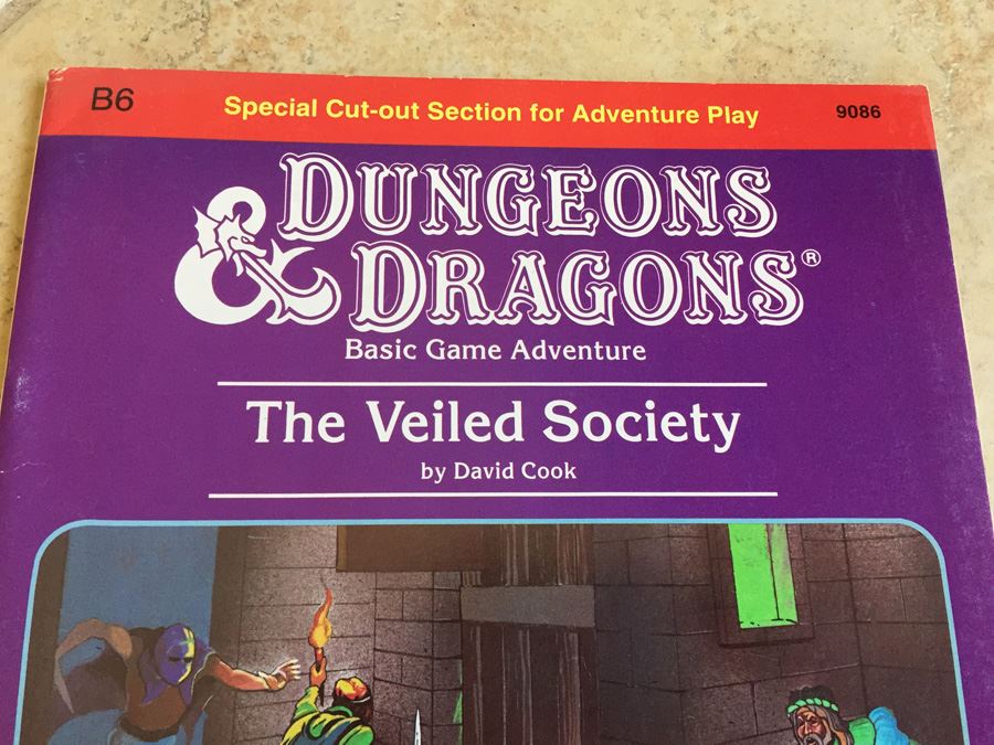 The Veiled Society (Dungeons & Dragons Module B6) TSR 1984 The Veiled Society (Dungeons & Dragons Module B6) TSR 1984