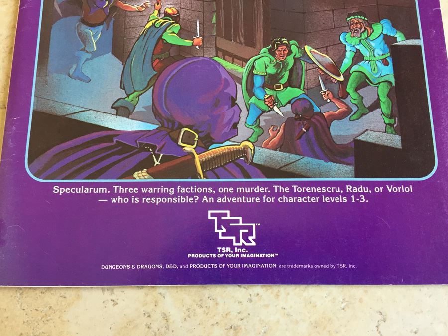 The Veiled Society (Dungeons & Dragons Module B6) TSR 1984 [Photo 5]
