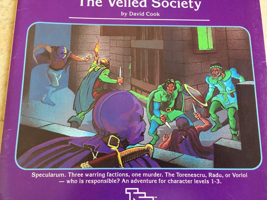 The Veiled Society (Dungeons & Dragons Module B6) TSR 1984 [Photo 4]