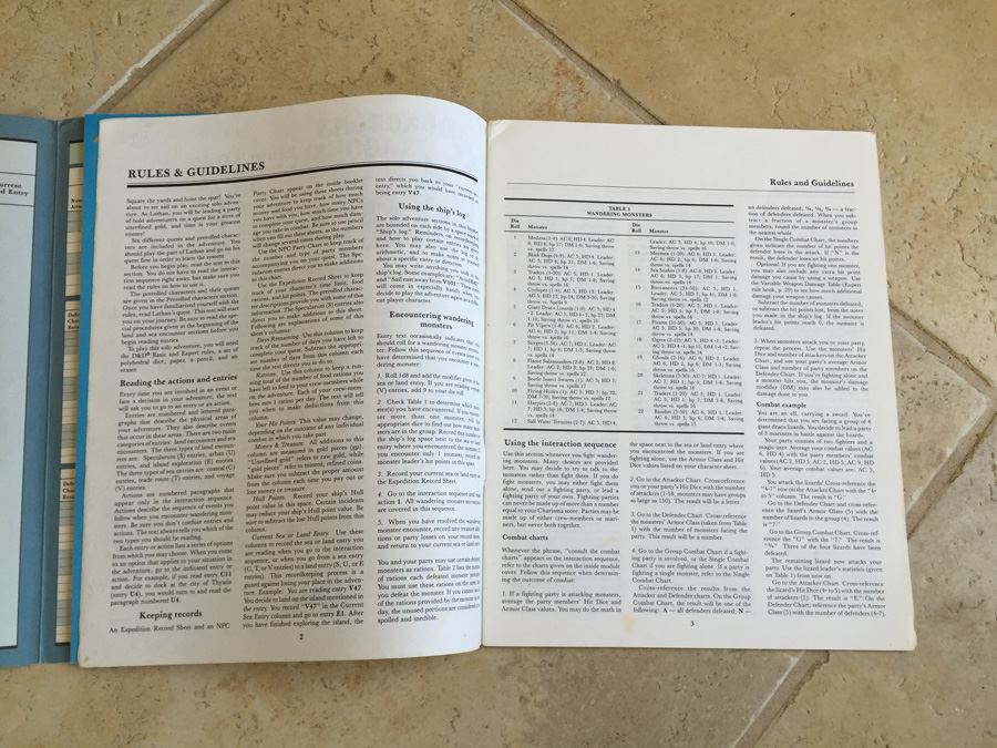 Lathan's Gold (Dungeons & Dragons Module XSOLO) TSR 1984 [Photo 10]