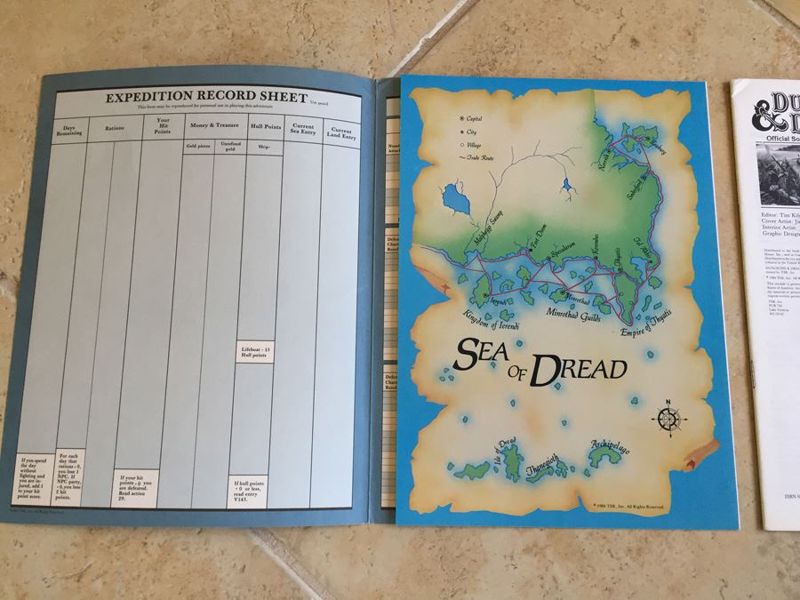 Lathan's Gold (Dungeons & Dragons Module XSOLO) TSR 1984 [Photo 6]