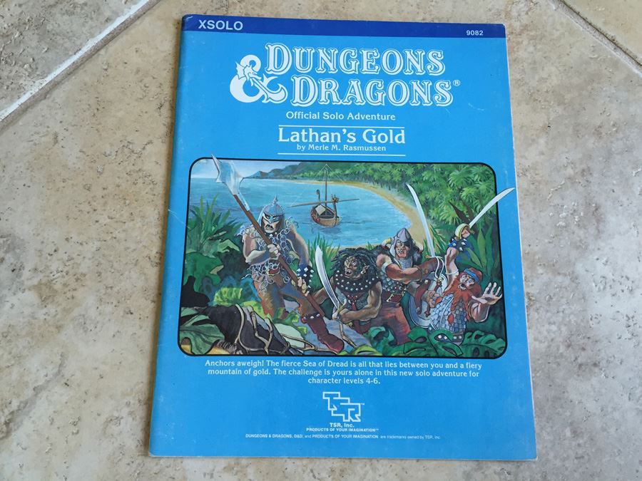 Lathan's Gold (Dungeons & Dragons Module XSOLO) TSR 1984 [Photo 1]