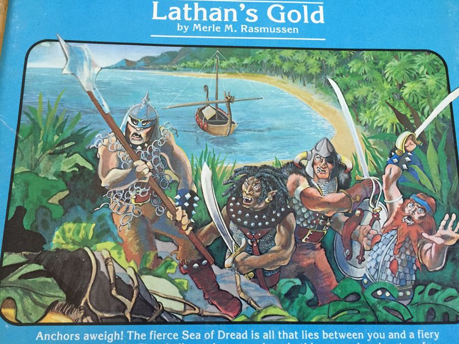 Lathan's Gold (Dungeons & Dragons Module XSOLO) TSR 1984 [Photo 4]