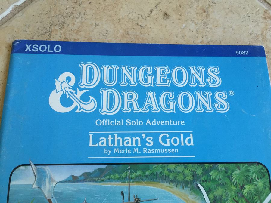 Lathan's Gold (Dungeons & Dragons Module XSOLO) TSR 1984 [Photo 2]