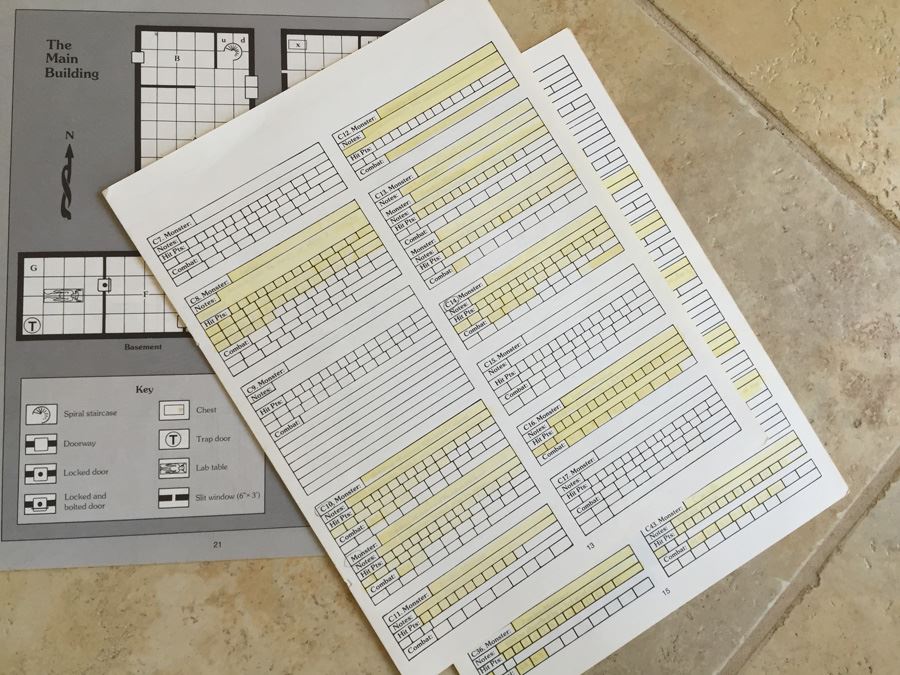 Maze of the Riddling Minotaur (Dungeons & Dragons Expert Set Adventure Module, No. M2) TSR 1983 [Photo 9]