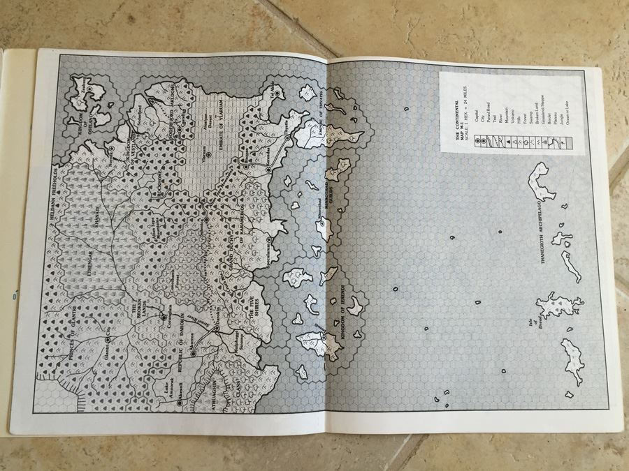 The Isle of Dread (Dungeons & Dragons Adventure, No. X1) TSR 1983 [Photo 9]