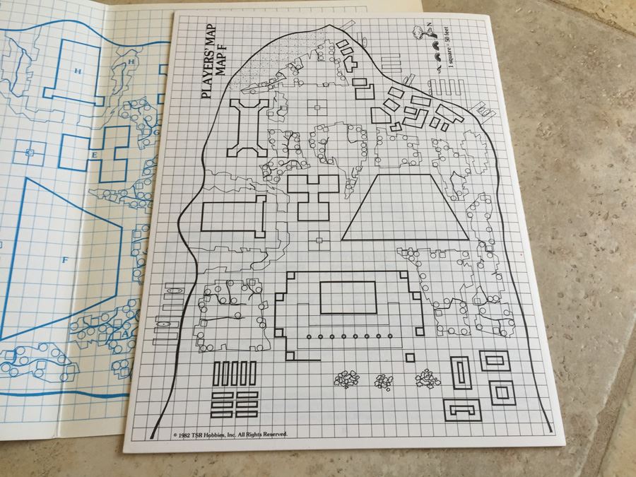 Curse of Xanathon (Dungeons & Dragons Module X3) TSR 1982 [Photo 7]